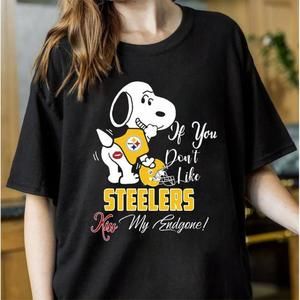 Nfl Pittsburgh Steelers Snoopy Dog Kiss My Endgone Shirt